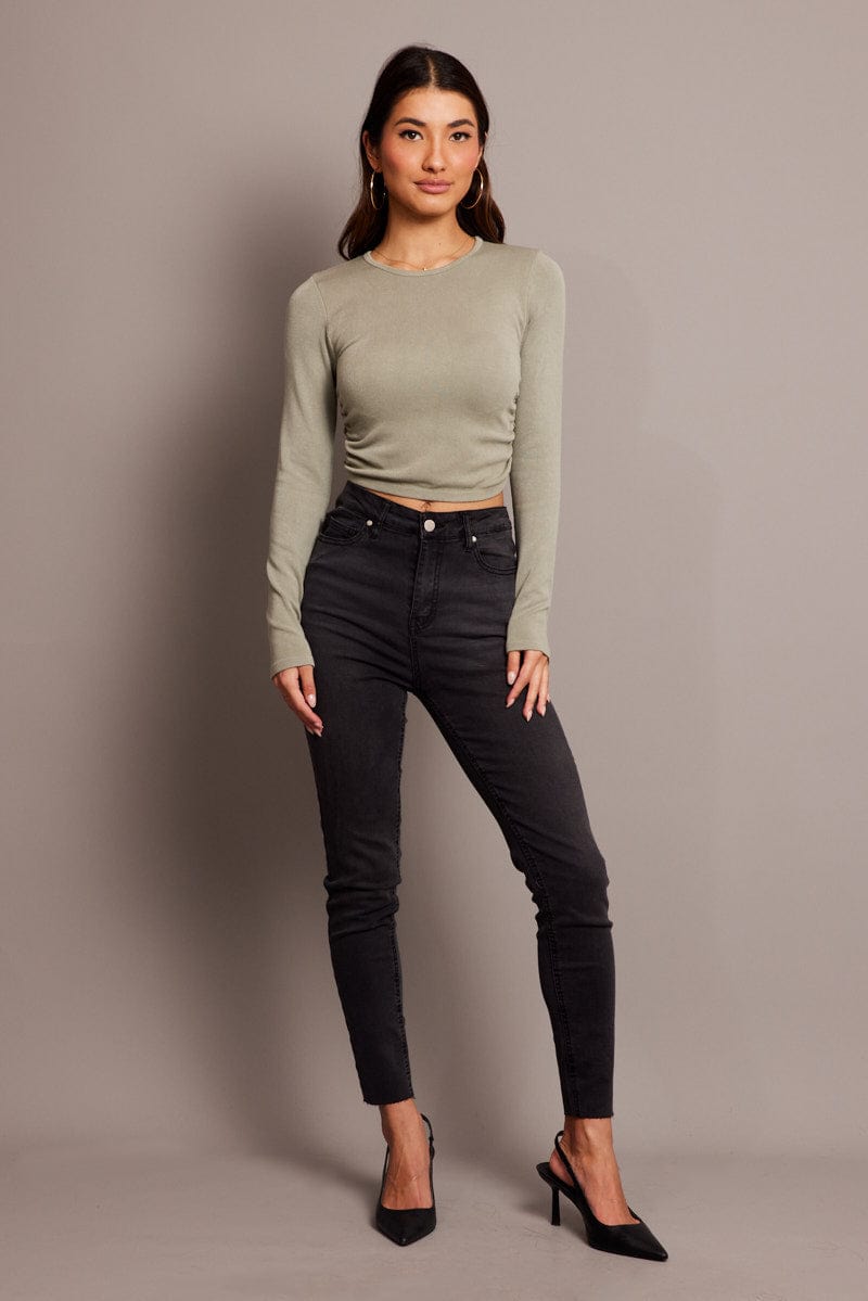 Denim Skinny Jean High Rise for Ally Fashion