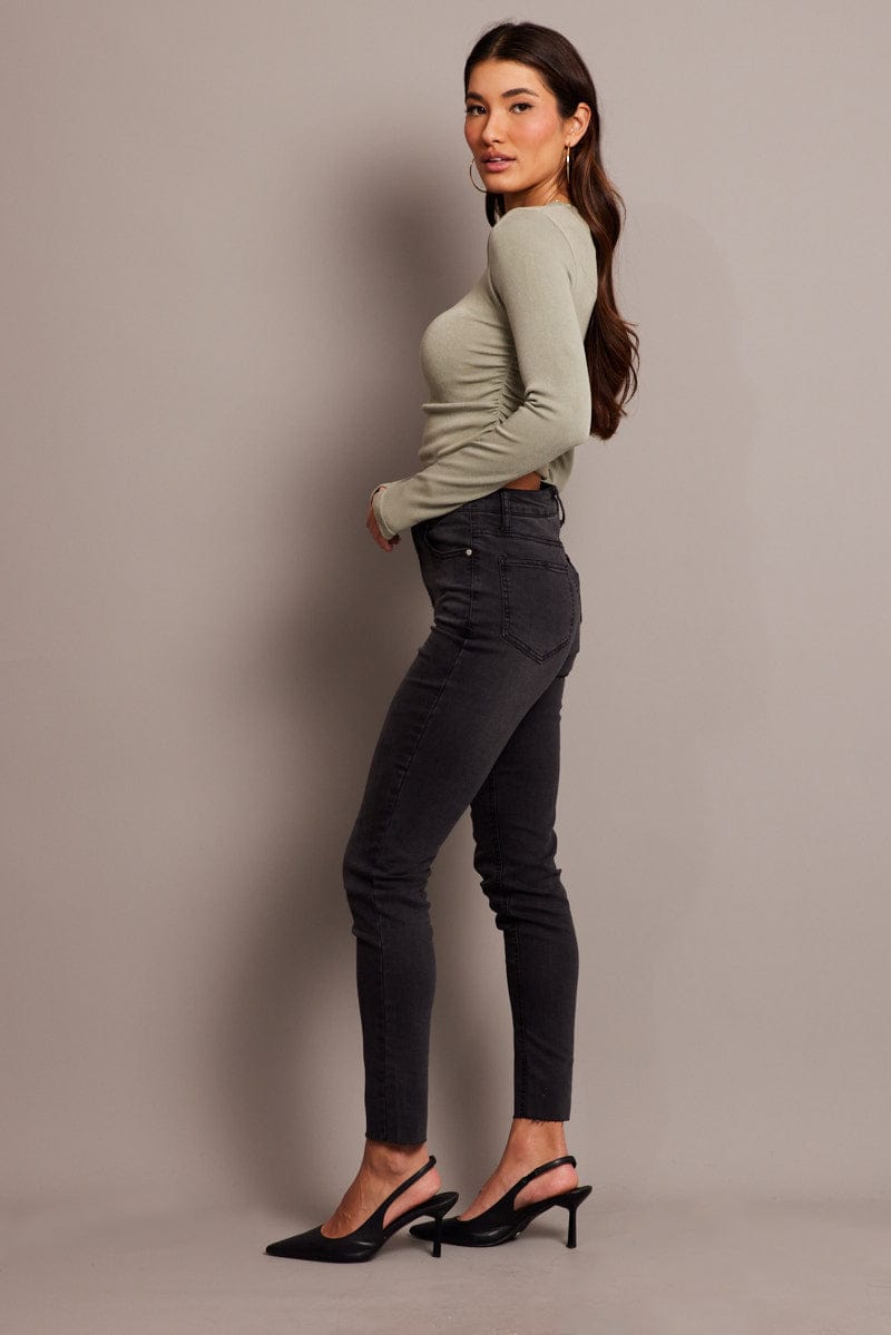 Denim Skinny Jean High Rise for Ally Fashion