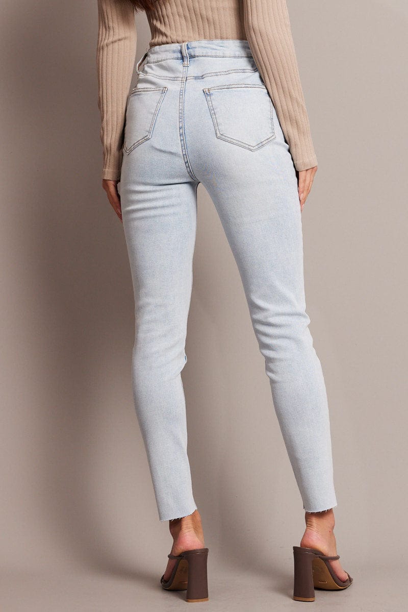 Denim Skinny Jean High Rise for Ally Fashion