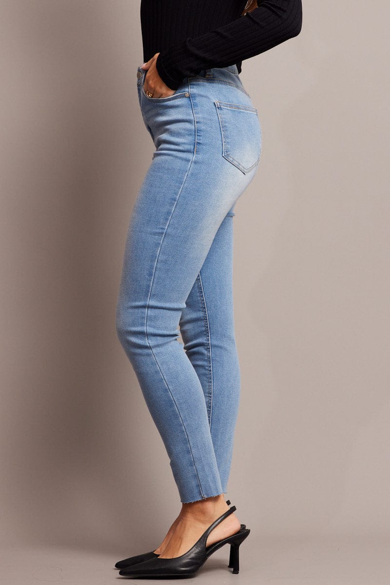 Denim Skinny Jean High Rise for Ally Fashion