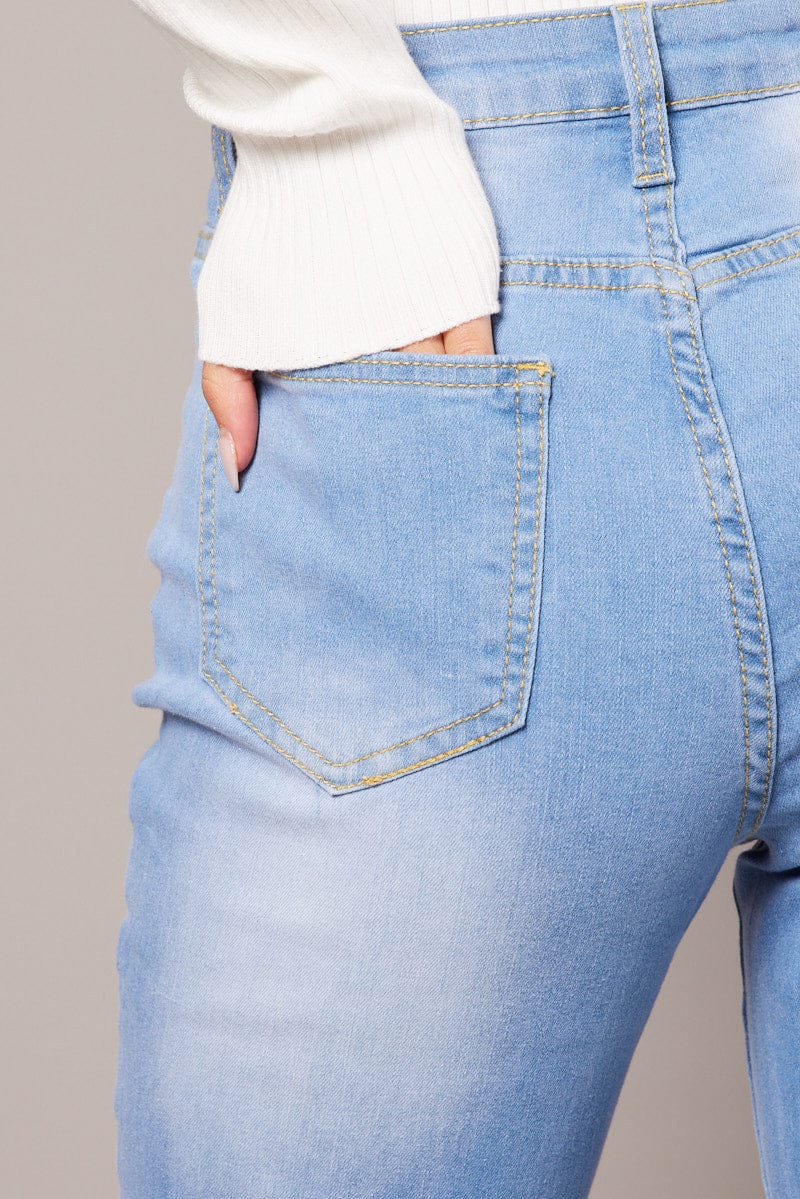 Denim Skinny Jean High Rise for Ally Fashion