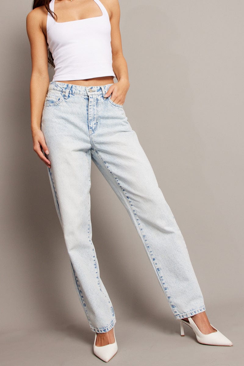 Denim Mom Jean High Rise for Ally Fashion