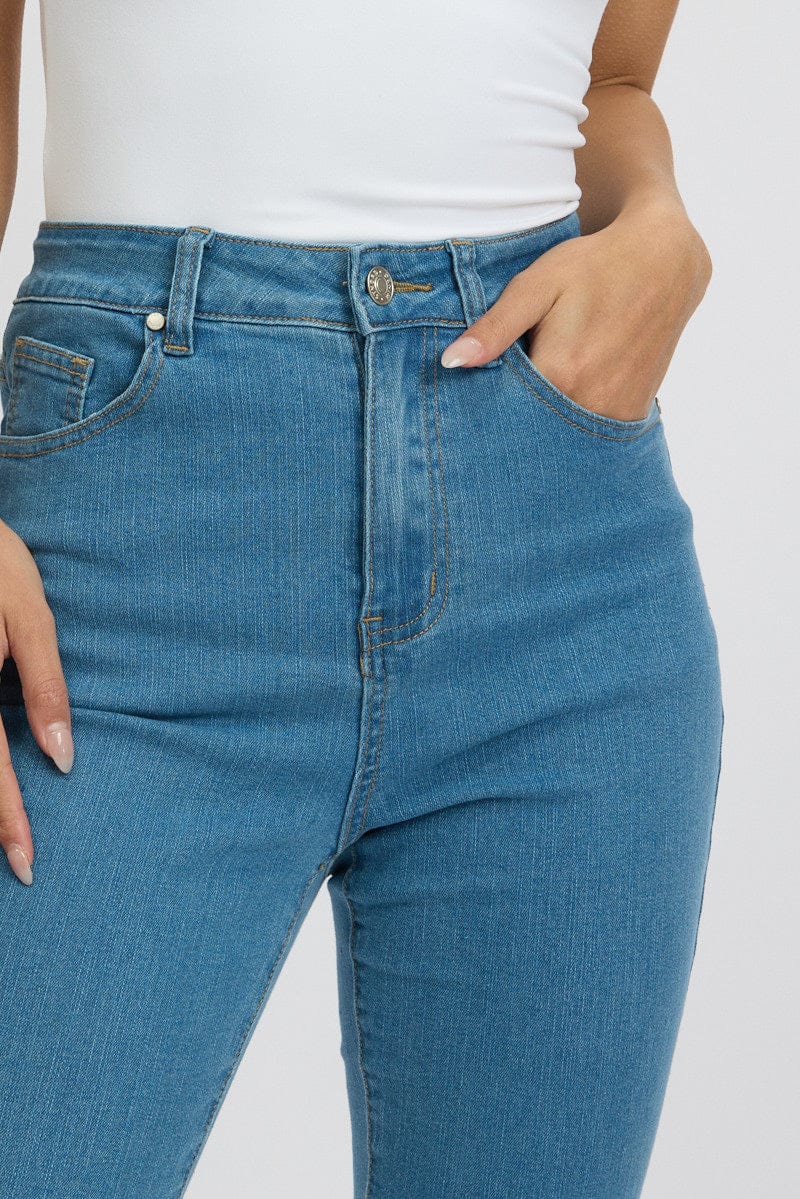 Denim Skinny Jean High Rise for Ally Fashion