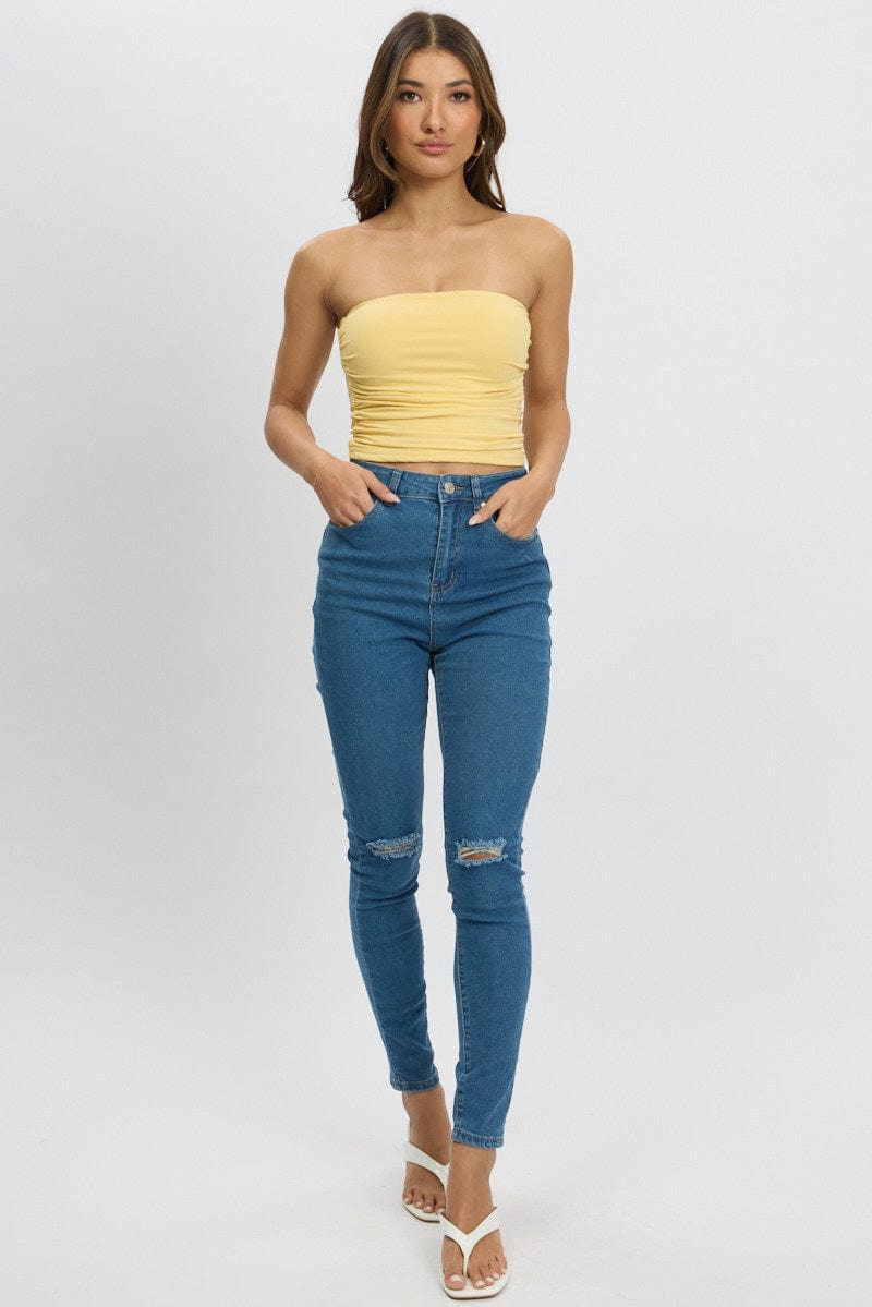 Denim Skinny Jean High Rise for Ally Fashion