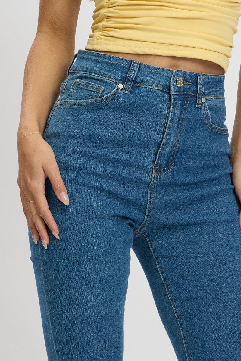 Denim Skinny Jean High Rise for Ally Fashion