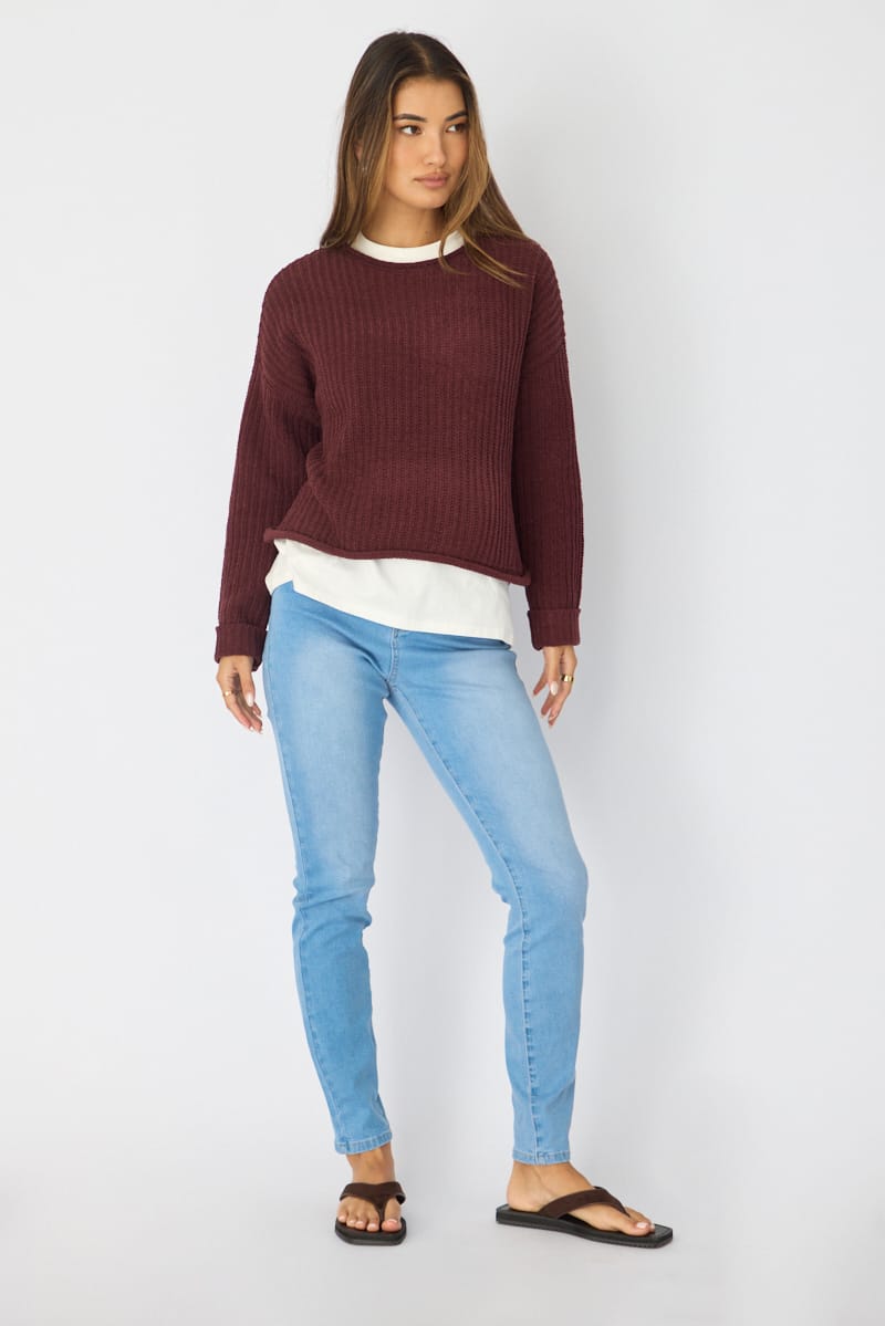 Denim Skinny Denim Jeans High Rise for Ally Fashion