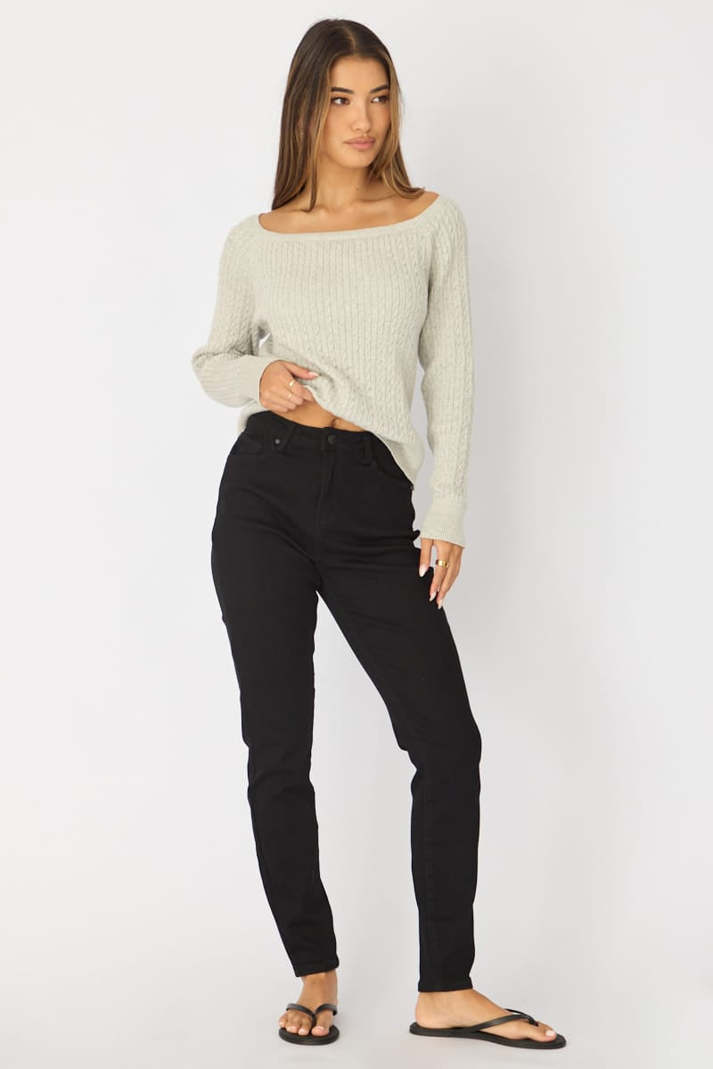 Denim Skinny Denim Jeans High Rise for Ally Fashion