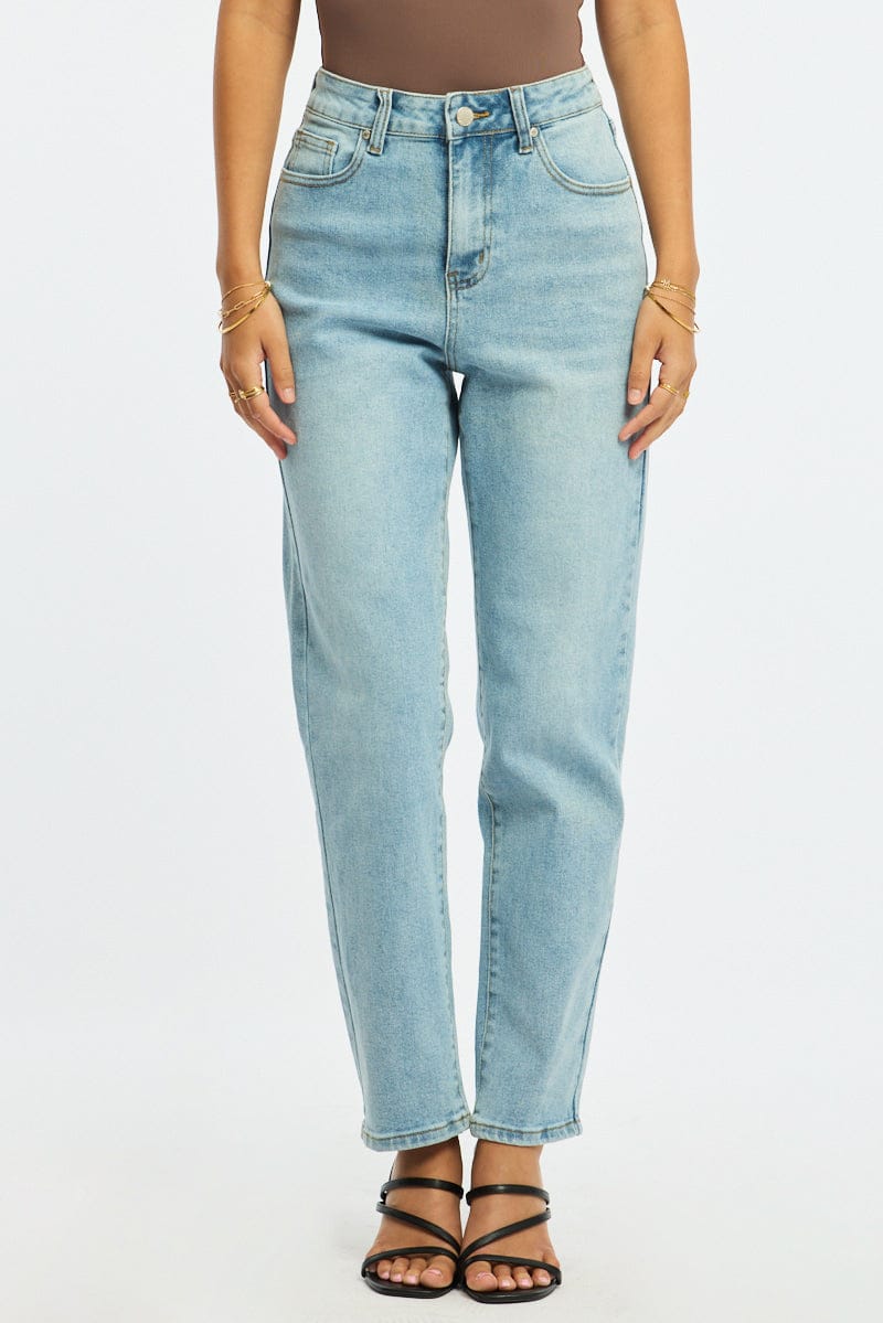 Denim Skinny Jeans Mid Rise for Ally Fashion