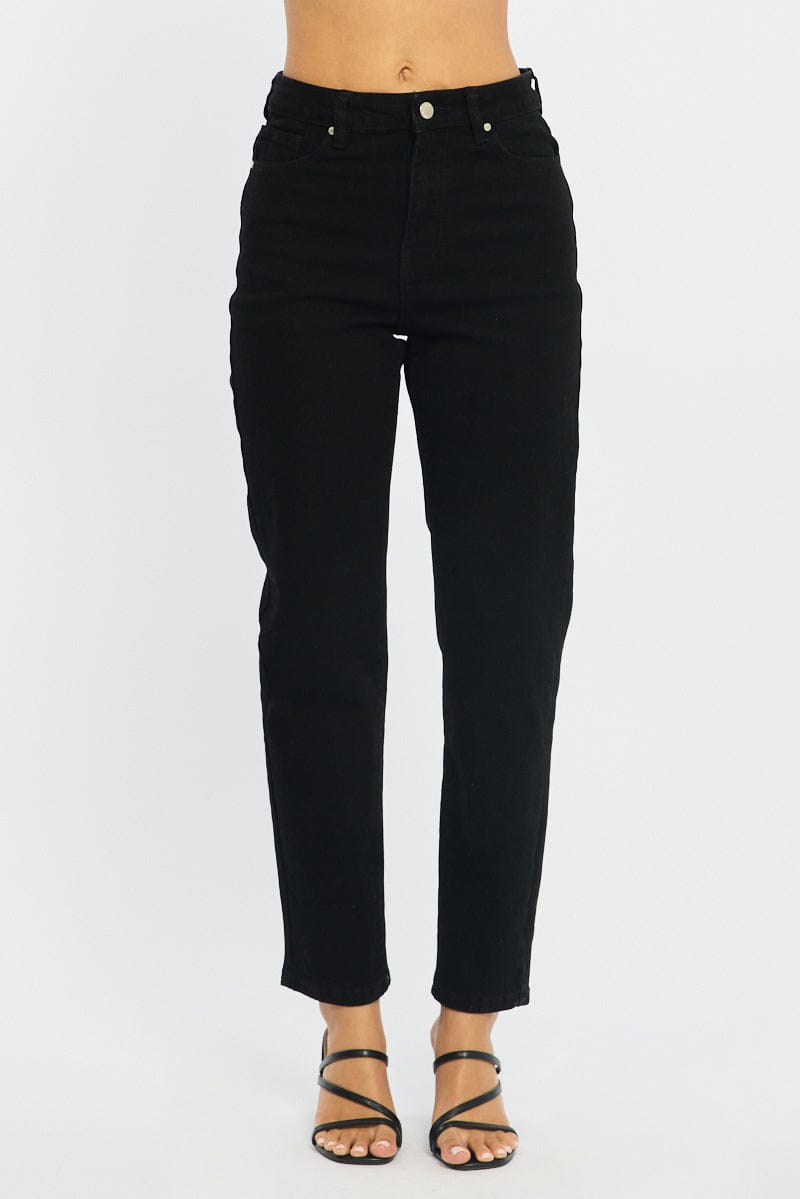Denim Mom Jeans High Rise for Ally Fashion