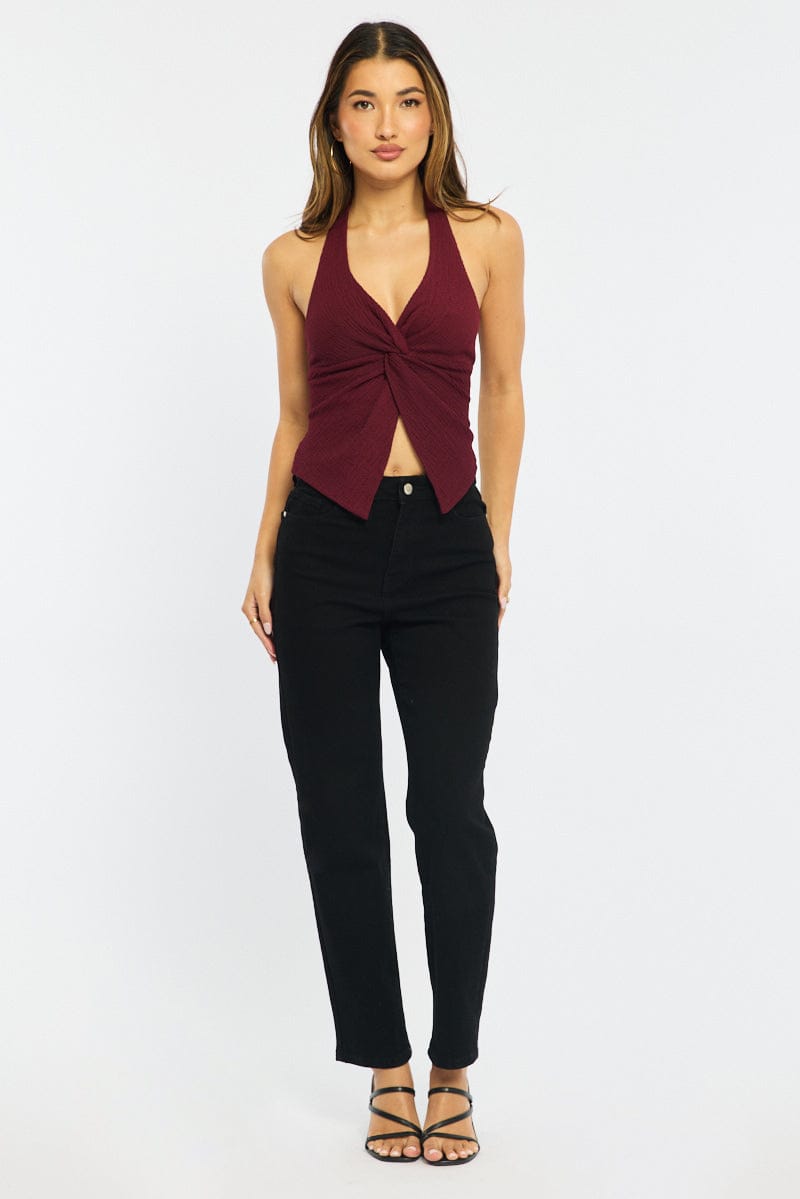 Denim Mom Jeans High Rise for Ally Fashion
