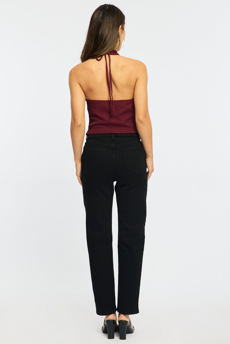 Denim Mom Jeans High Rise for Ally Fashion