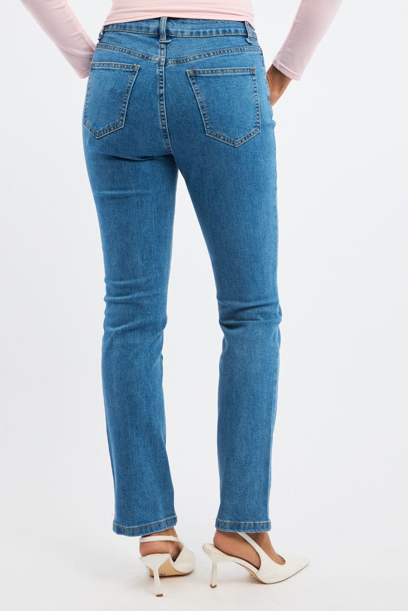 Denim Mom Jeans High Rise for Ally Fashion