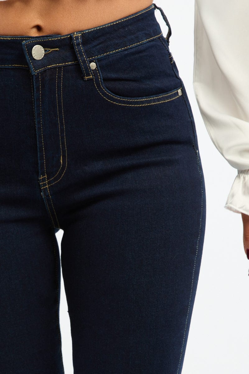 Denim Skinny Jeans High Rise for Ally Fashion