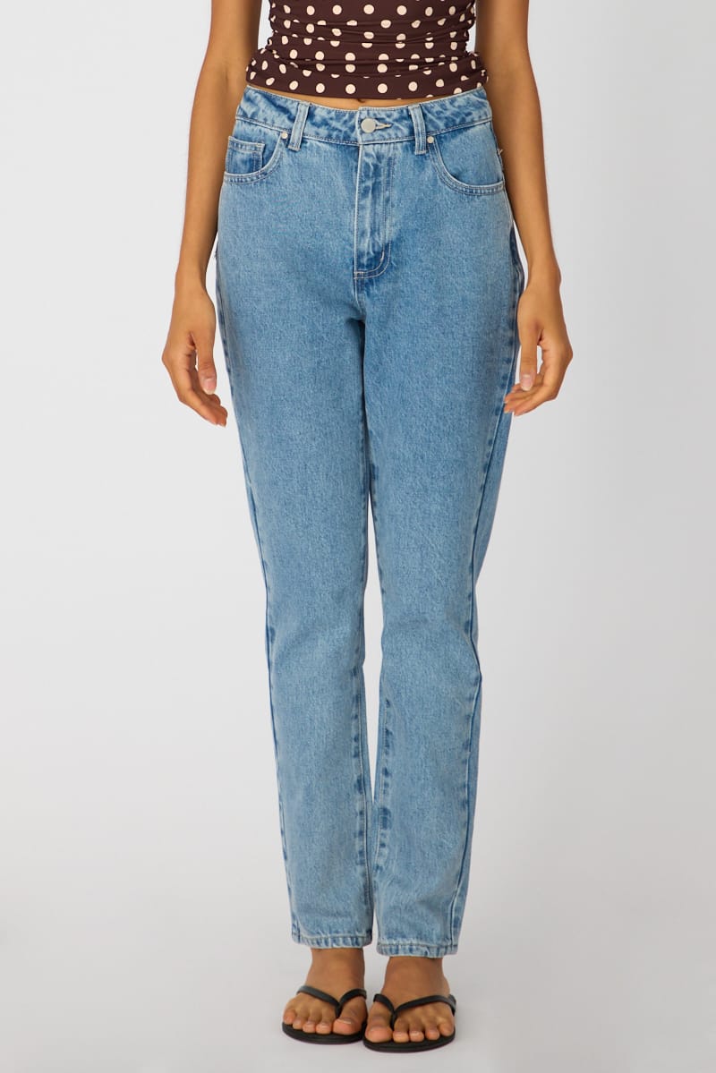Denim Boyfriend Jean Straight Leg for Ally Fashion