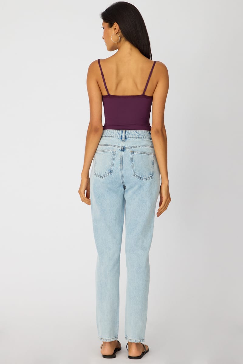 Denim Boyfriend Jean Straight Leg for Ally Fashion