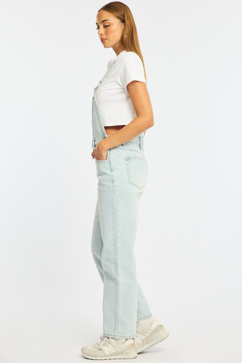 Denim Overall Long Straight Leg for Ally Fashion