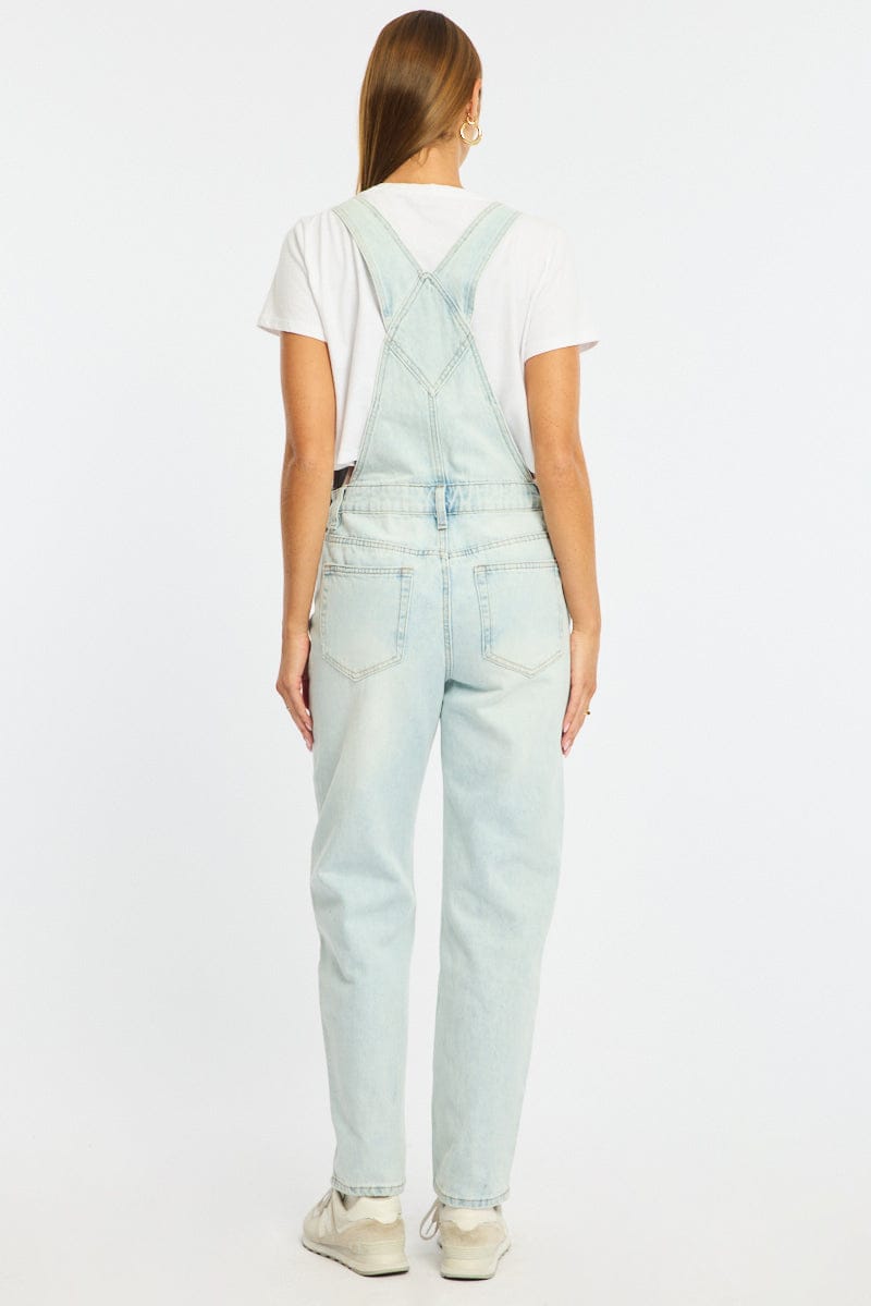 Denim Overall Long Straight Leg for Ally Fashion