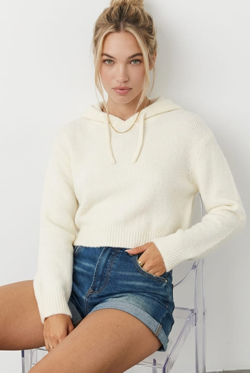 Denim Relaxed Denim Short for Ally Fashion
