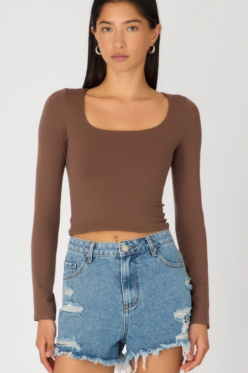 Denim Relaxed Shorts Mid Rise Distressed Detail for Ally Fashion