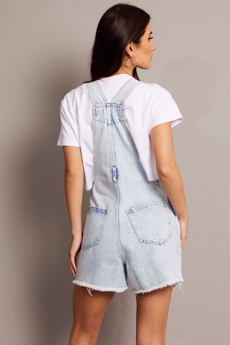 Denim Denim Overalls for Ally Fashion