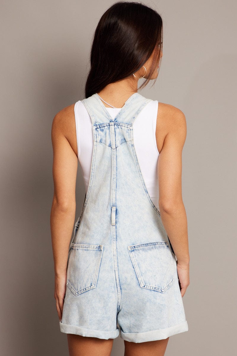 Denim Denim Overalls for Ally Fashion