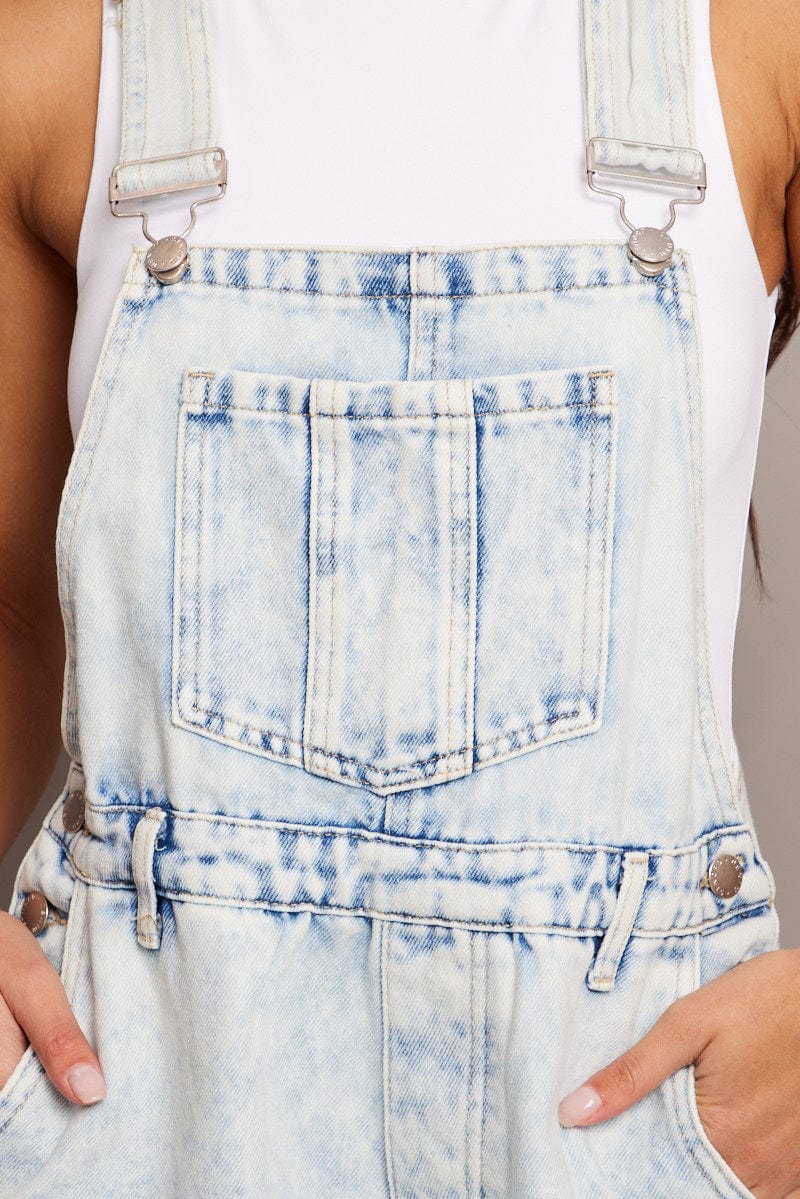 Denim Denim Overalls for Ally Fashion