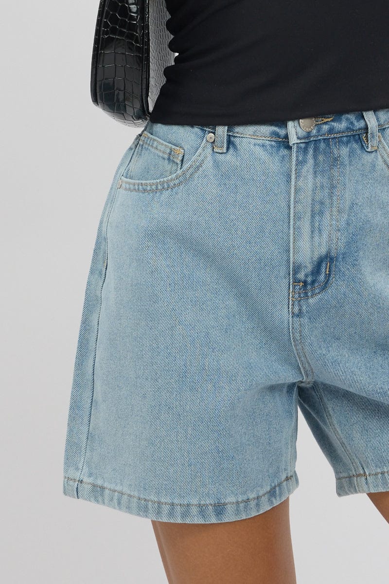 Denim Jorts High Rise for Ally Fashion