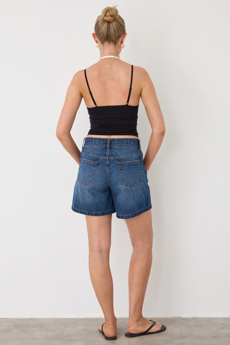 Denim 90s Jorts Low Rise Longline Shorts for Ally Fashion