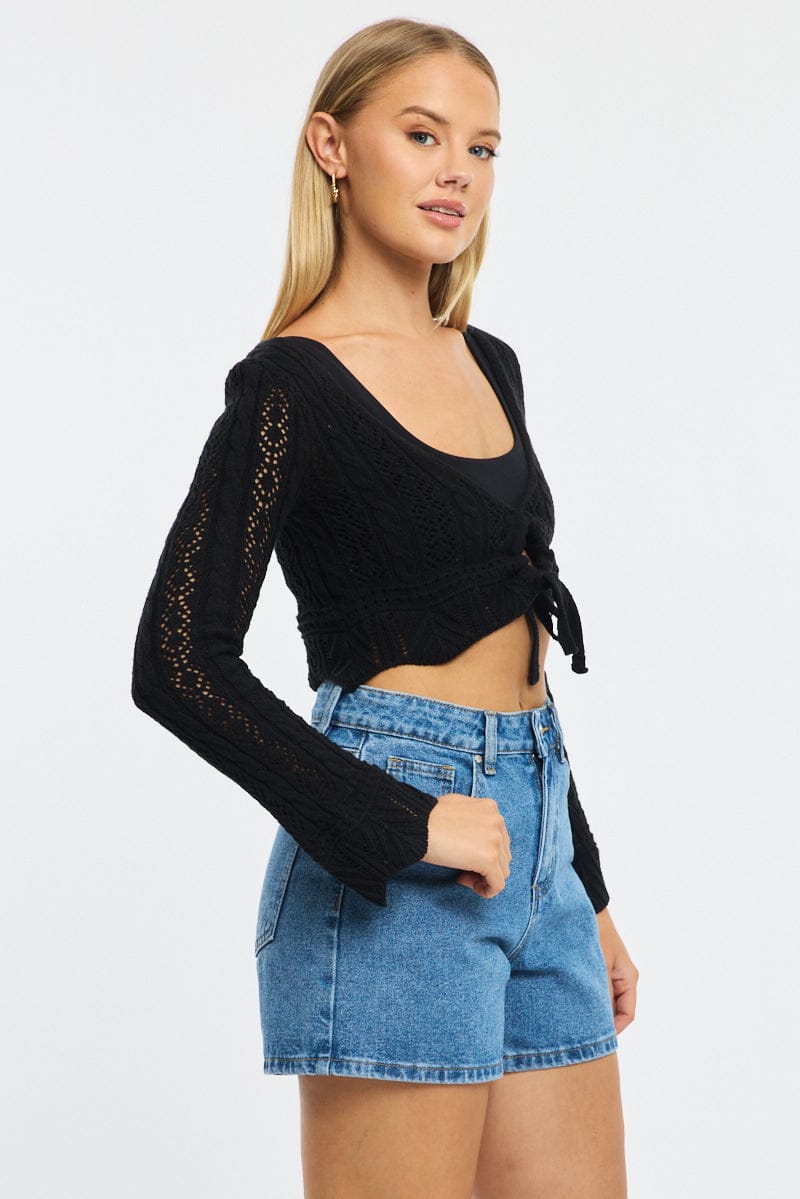 Denim Relaxed Short Mid Rise for Ally Fashion