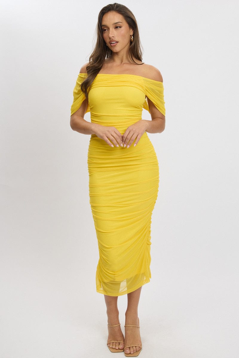 Yellow Bodycon Dress Yellow Bodycon Dress Mesh Ally Fashion Yellow Bodycon Dress Yellow Bodycon Dress Mesh Ally Fashion