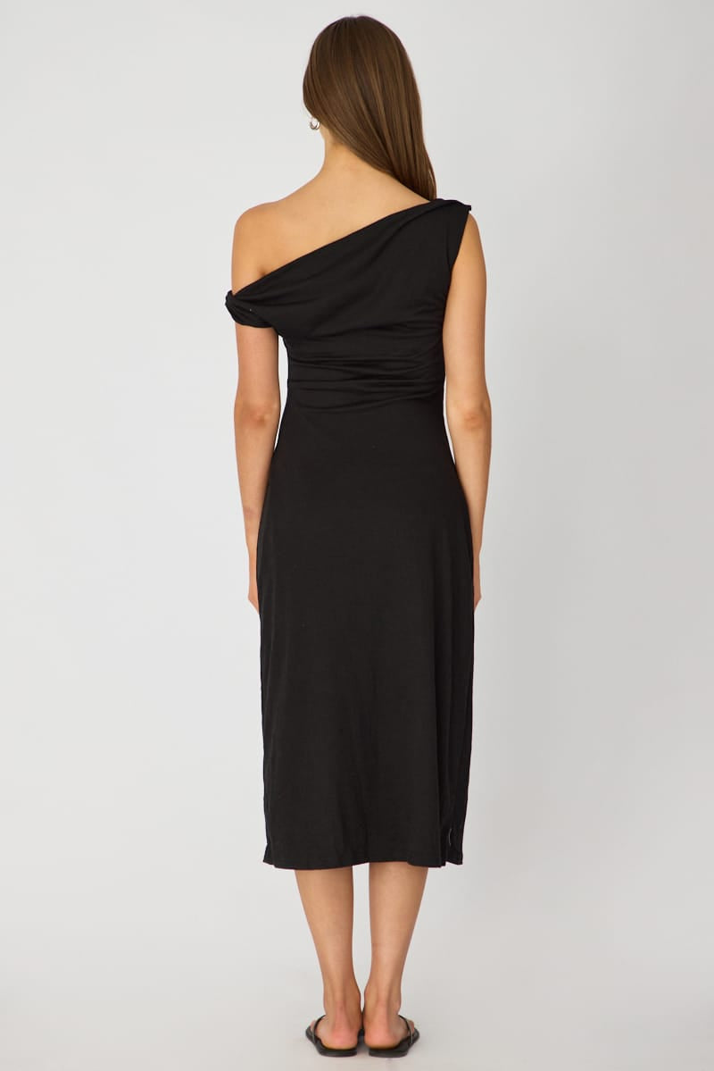 Black Off Shoulder Dress for Ally Fashion