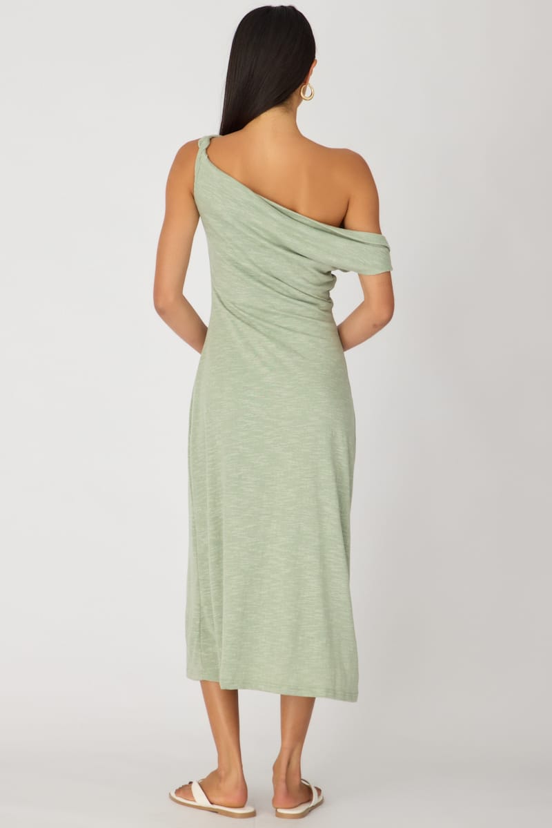 Green Off Shoulder Dress for Ally Fashion