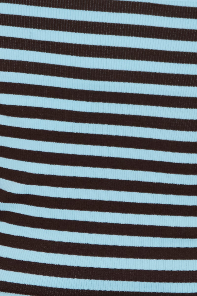 Blue Stripe Seamless Cami for Ally Fashion