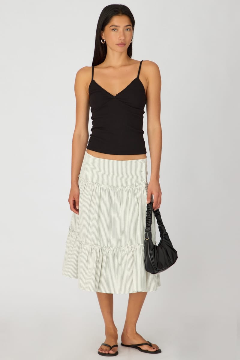 Black Sweetheart Neckline Cami for Ally Fashion