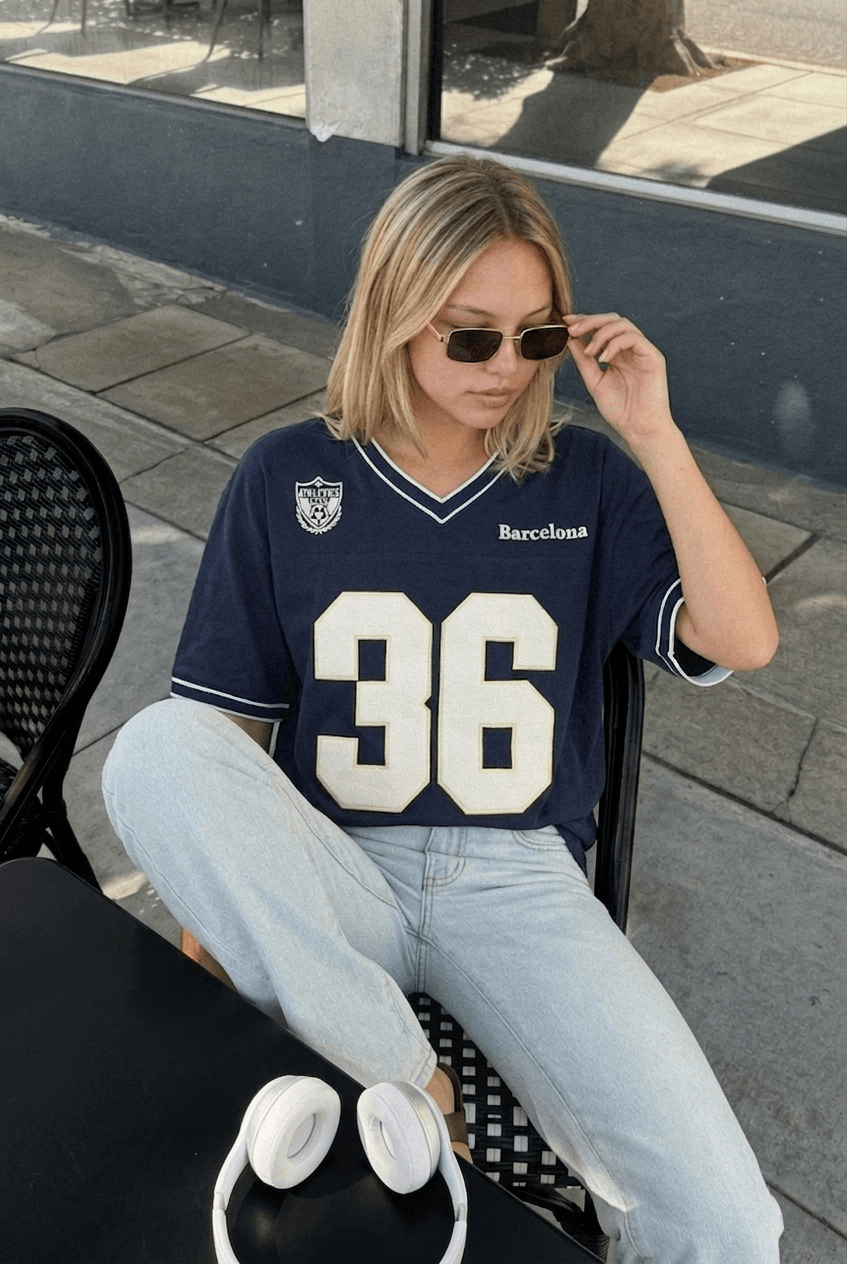 Blue Sport Tee Short Sleeve