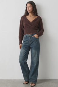 Denim Low Rise Wide Leg Diesel Wash
