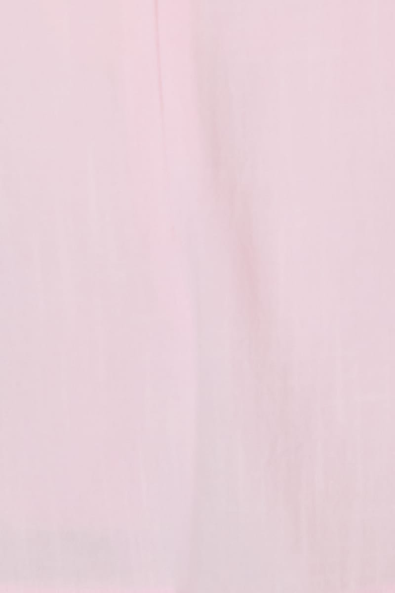 Pink Linen Blend Mini Skort High Rise Shorts Lined for Ally Fashion