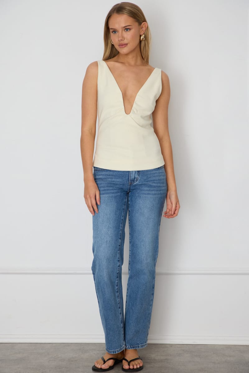 Yellow Deep Ruched Halter Neck Top for Ally Fashion