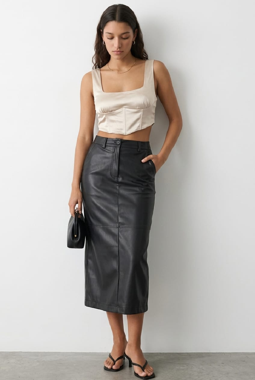Beige Corset Top for Ally Fashion