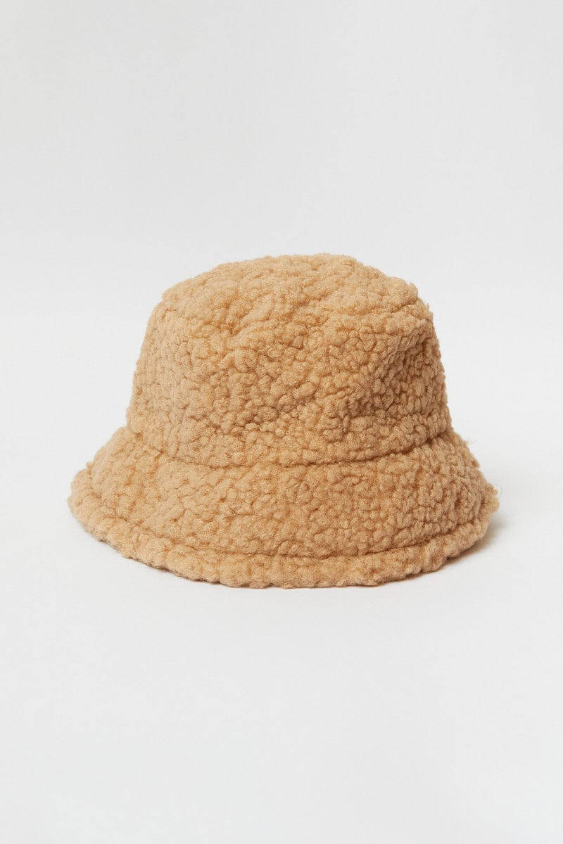 Camel Teddy Hat for Ally Fashion