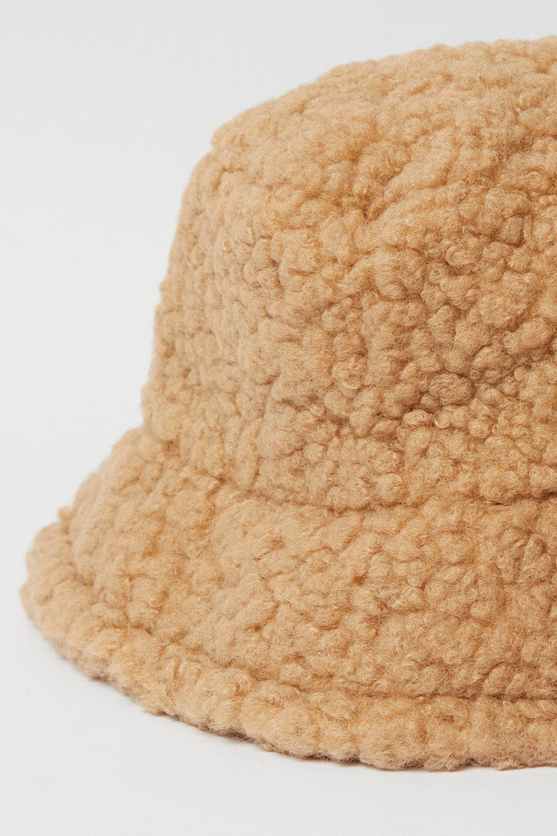 Camel Teddy Hat for Ally Fashion