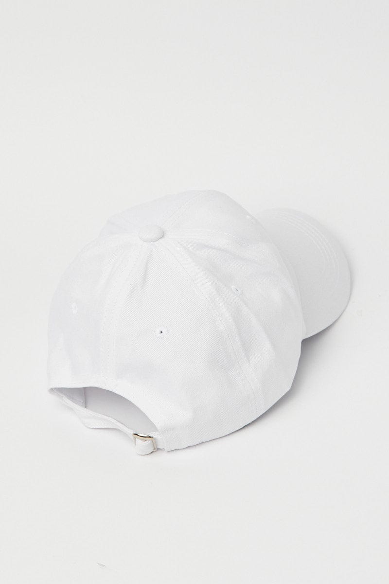 White New York Dad Cap for Ally Fashion