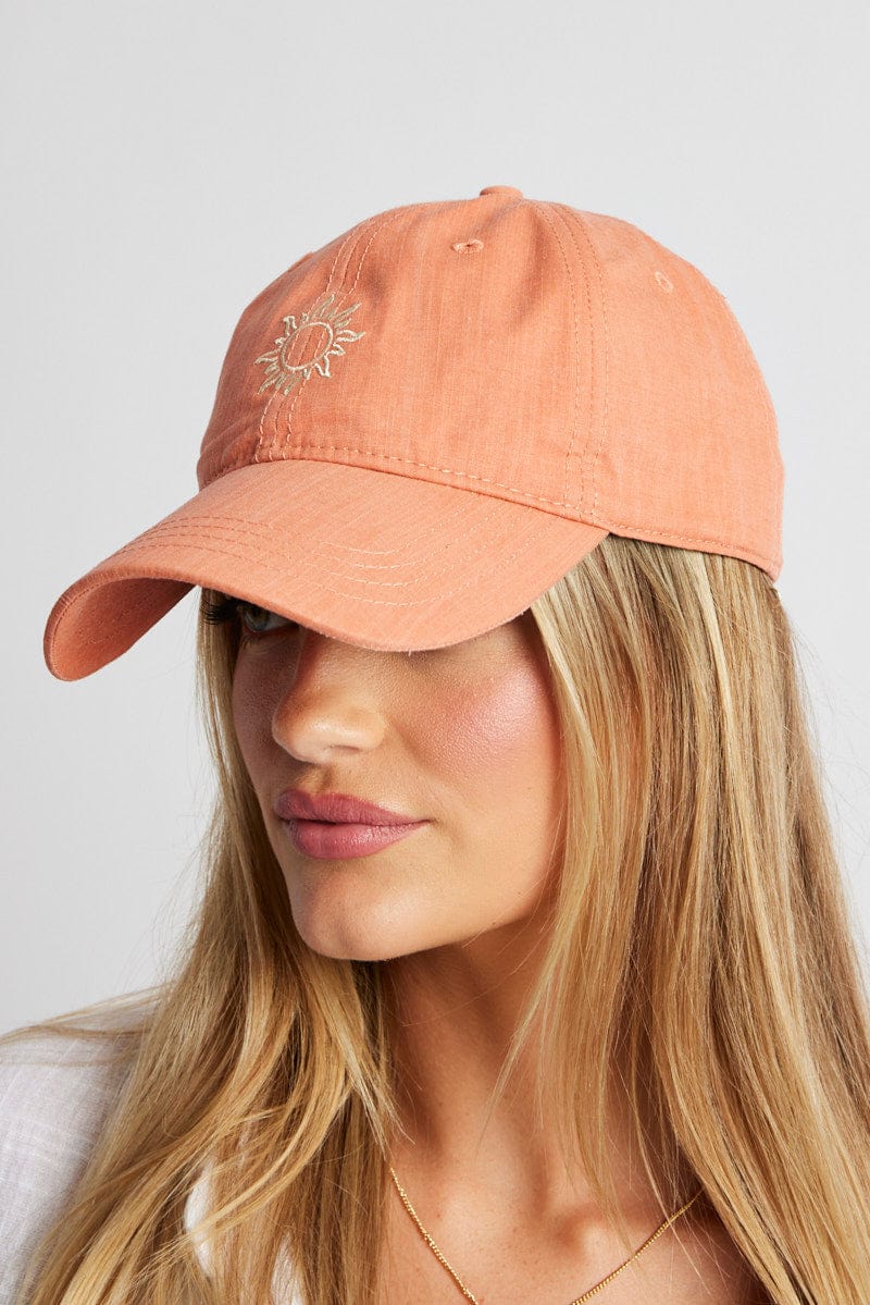 Orange Dad Cap for Ally Fashion