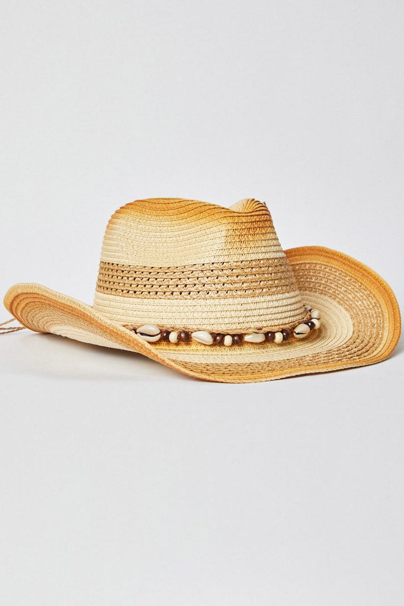 Beige Cowboy Hat for Ally Fashion