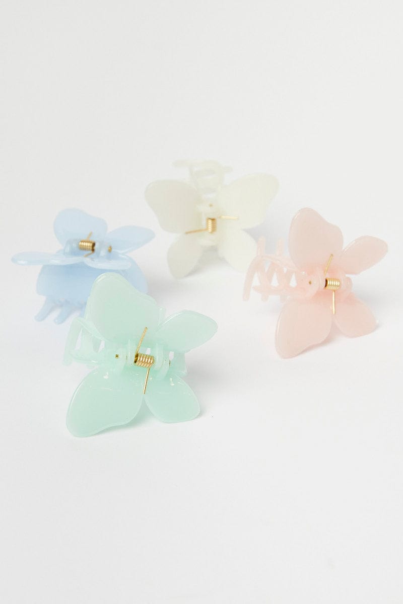 Multi Butterfly Hair Claw Clips for Ally Fashion