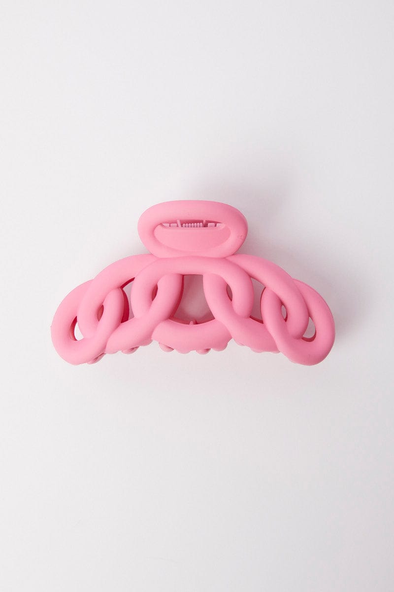 Pink Hair Claw Clip for Ally Fashion