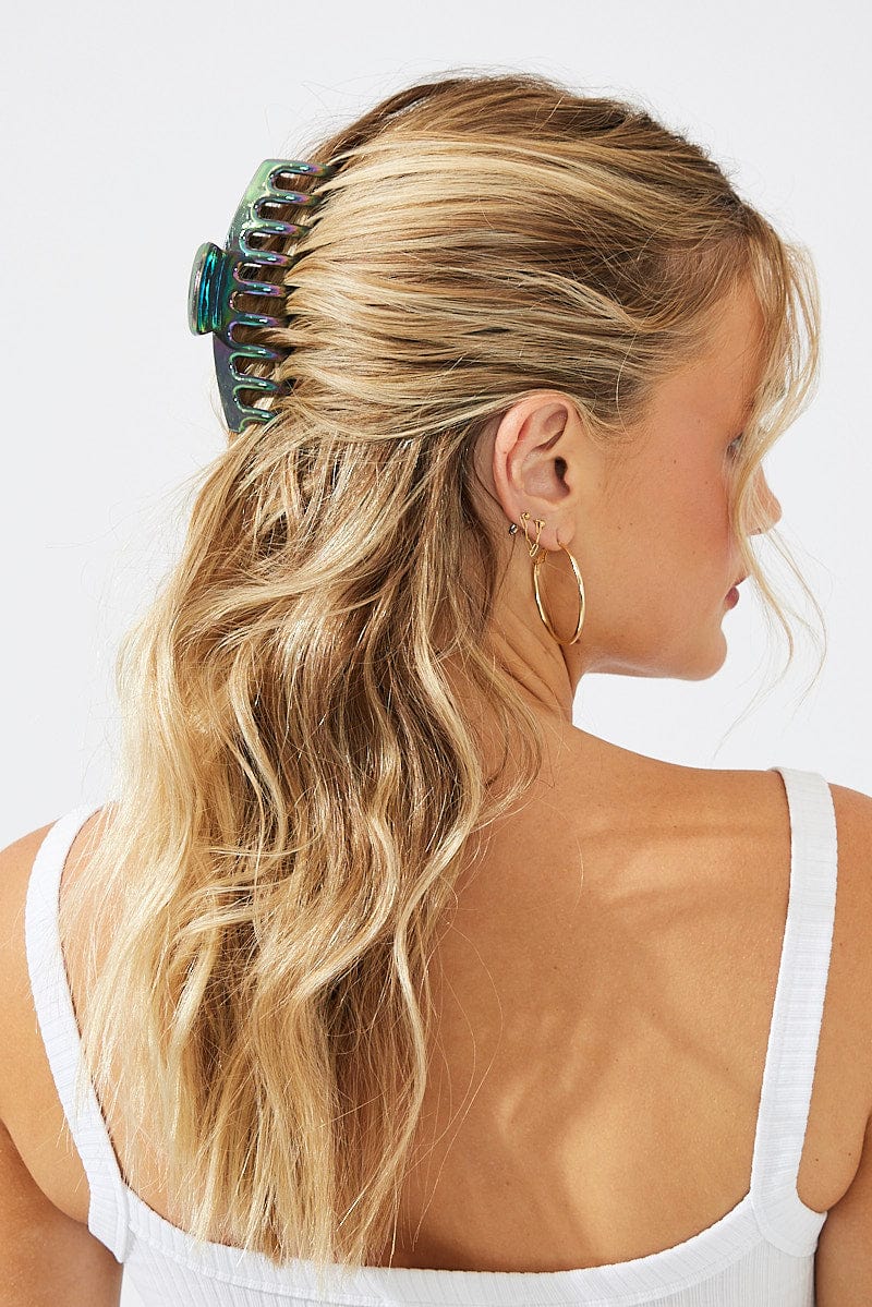 Claw Half Up Half Down Hair Accessories Brushworks Octopus Claw