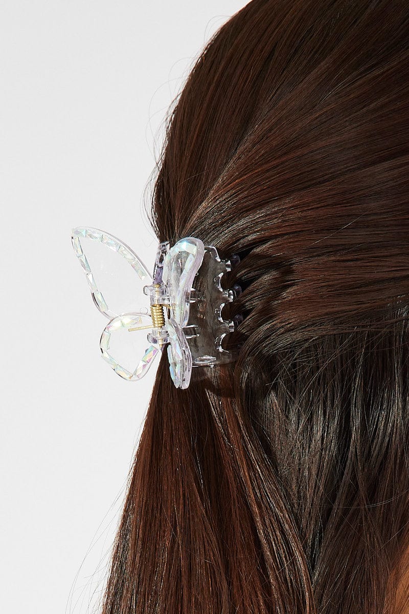 Blue Butterfly Claw Clip for Ally Fashion