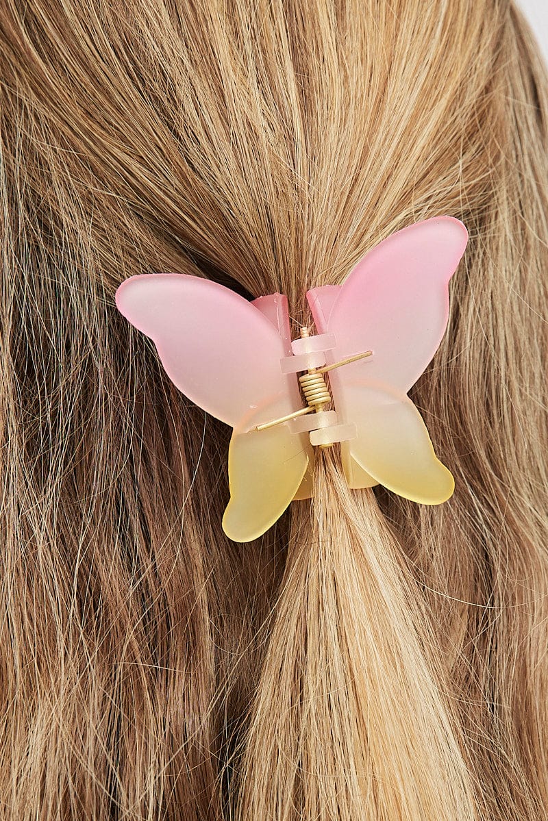 Multi Butterfly Claw Clip | Ally Fashion