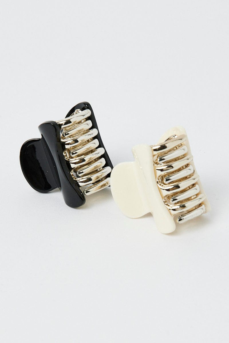 Multi 2 Pack Claw Clips for Ally Fashion